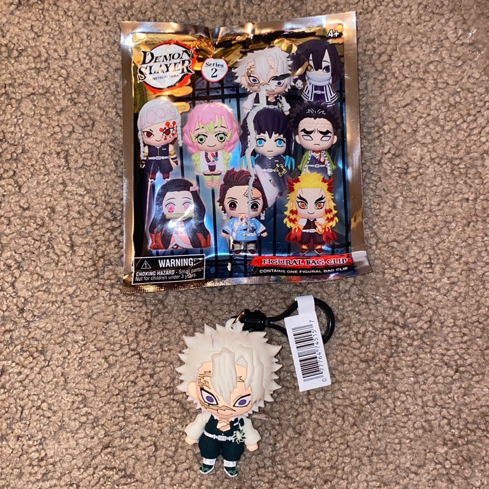 Demon Slayer series 2 bag clip Sanemi Shinazugawa Wind Hashira